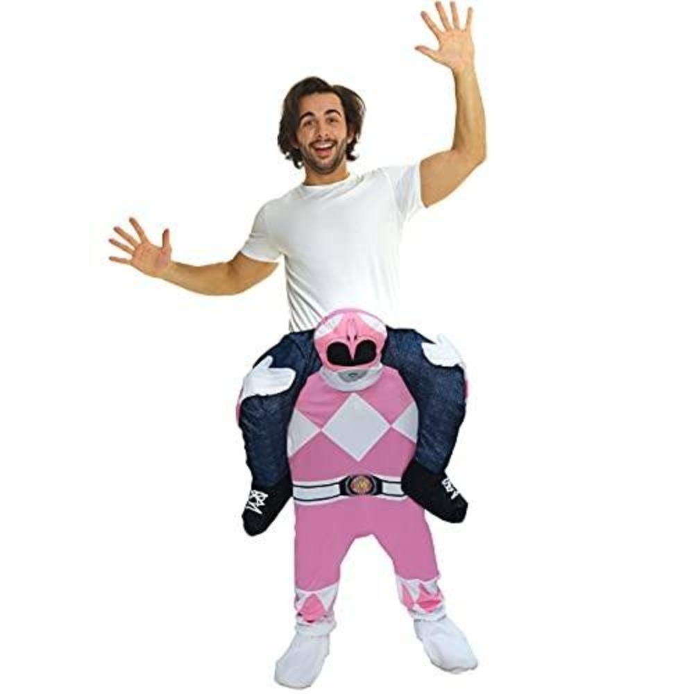 MorphCostume Power Rangers Pink Ranger Costume‎ Adult One Size Cosplay